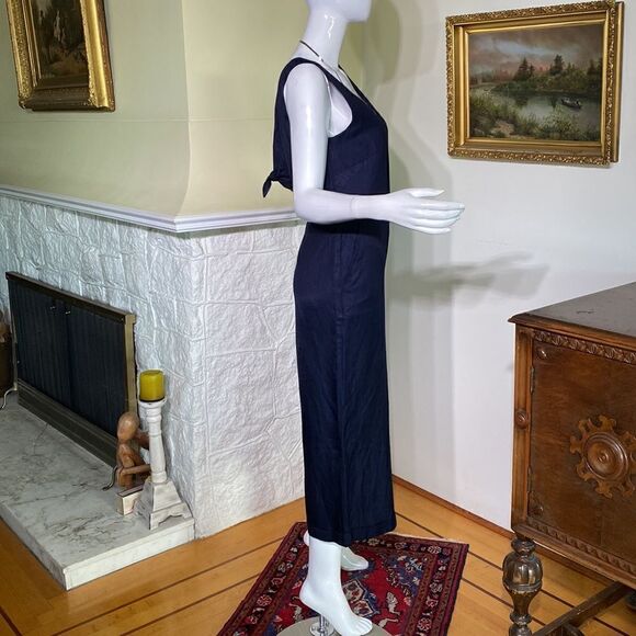 Banana Republic Tie Back V Neck Sleeveless Cropped Jumper - Picture 4 of 10